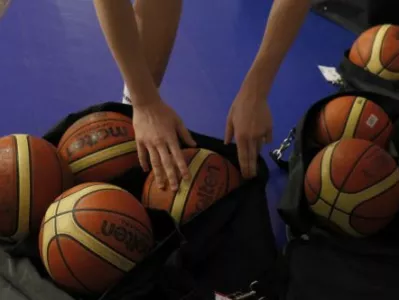 ﻿- ilustrativna fotografija - košarka - žoga- Košarkarska zveza Slovenije - košarkarska reprezentanca mlajši člani U20, priprave na evropsko prvenstvo do 20 let v Sloveniji, trening//FOTO: Jaka Gasar