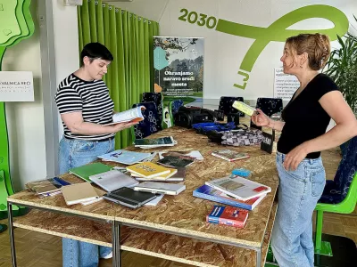 Z izmenjavo do novih šolskih potrebščin