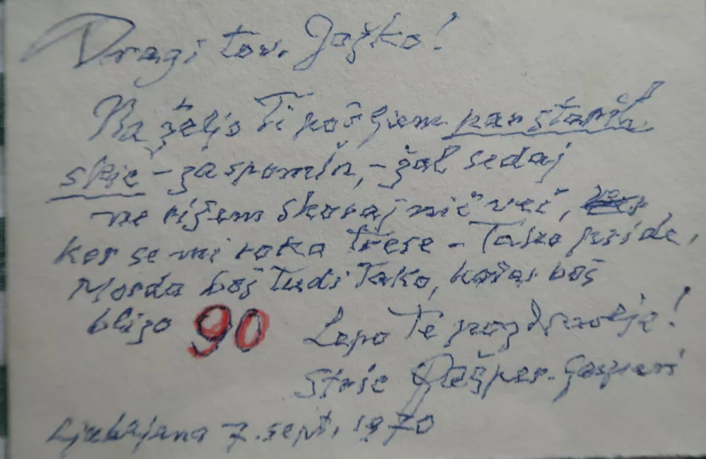 Joško Meden, zbiratelj zapuščine Maksima Gasparija, Selšček / Foto: Nataša Bucik Ozebek