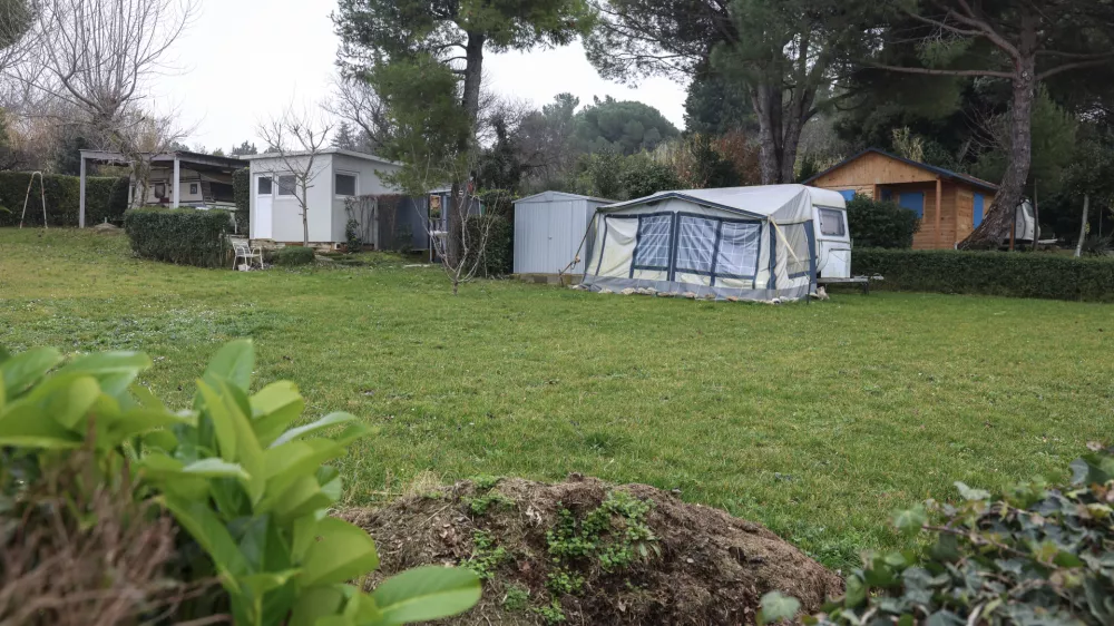 - 25.01.2025 - Protest slovenskih in hrvaških vikendašev v Umagu - črnogradnja, Savudrija//FOTO: Jaka Gasar