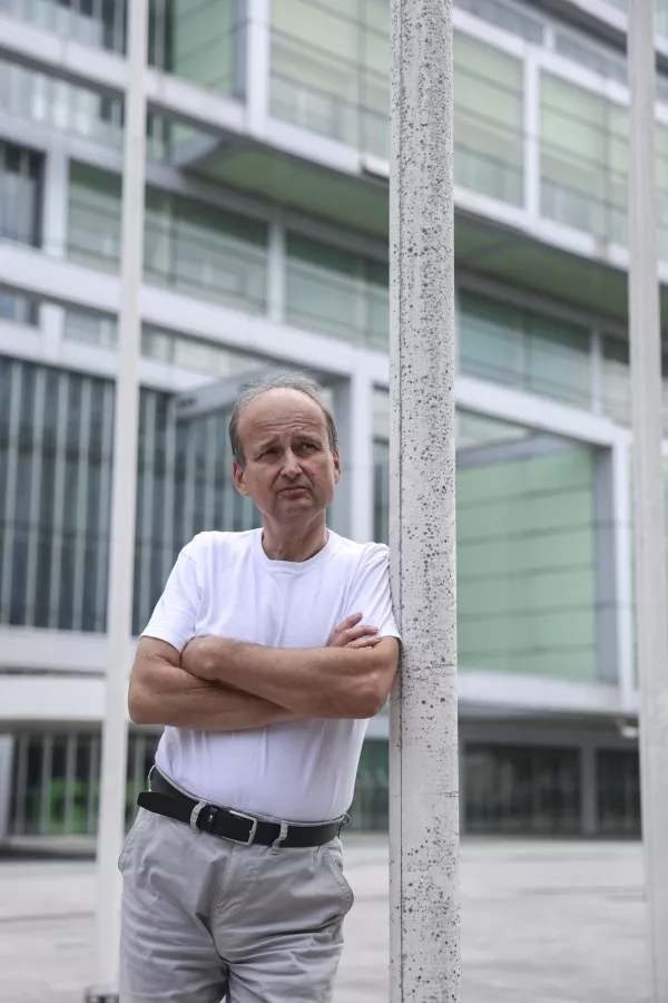 - 08.07.2024 - Gregor Ficko, šef zbornice za gradbeništvo pri GZS  //FOTO: Jaka GasarOPOMBA: ZA OBJEKTIV - INTERVJU