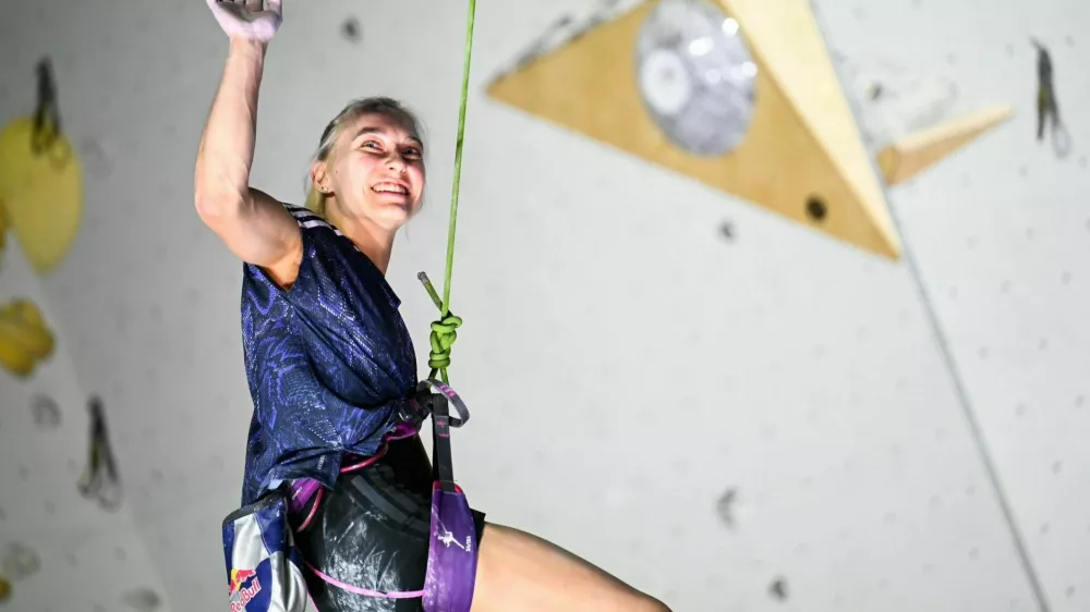 Janja Garnbret plezalni maraton Slovenska Bistrica