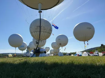 Balonarski praznikaNad Pomurjem bo poletelo preko 150 balonov