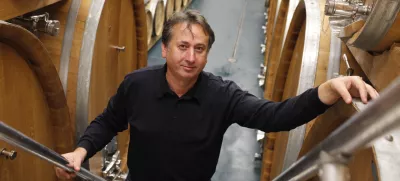 Danilo FLAKUS, enolog in direktor - vinska klet Dveri Pax, Jarenina, vinski okoliš štajerska/FOTO: Luka Cjuha