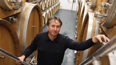 Danilo FLAKUS, enolog in direktor - vinska klet Dveri Pax, Jarenina, vinski okoliš štajerska/FOTO: Luka Cjuha