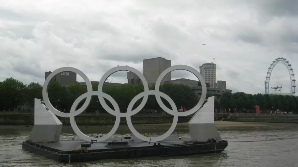 London 2012, olimpijski krogi, London eye