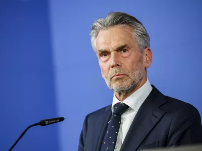 FILED - 25 March 2025, North Rhine-Westphalia, Duesseldorf: Netherlands' Prime Minister Dick Schoof speaks at a press conference. Photo: Christoph Reichwein/dpa