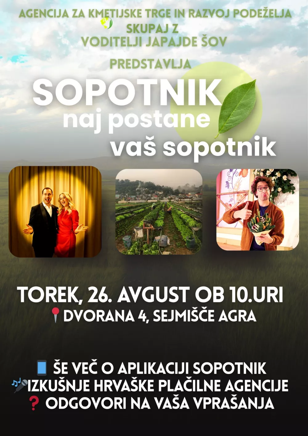 Agencija RS za kmetijske trge in razvoj podeželja, Japajade šov. Foto: AKTRP 