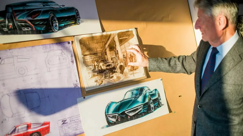 Tihi mojster, a z glasnim vplivom: Že kot mladenič je gojil strast do avtomobilov