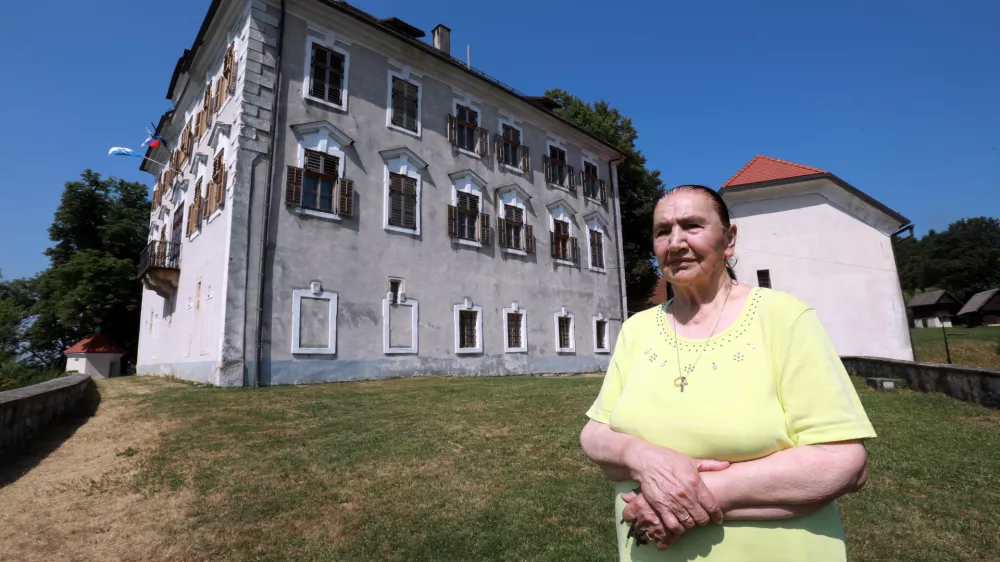 Milkina zgodba med grajskimi zidovi: »Tudi plenice sem v mrzlem potoku prala na roke«