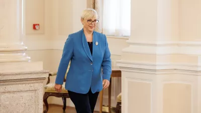 Ljubljana, predsedniska palaca.Predsednica republike Natasa Pirc Musar je sprejela ministrico za zunanje zadeve in izseljence Palestine Varsen Agabekjan Sahin.