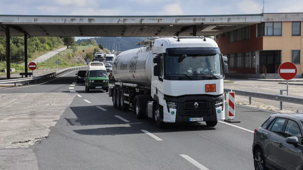 - 27.08.2025 - mejni prehod Fernetiči//FOTO: Jaka Gasar