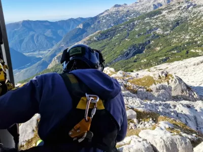 gorsko reševanje s helikopterjem