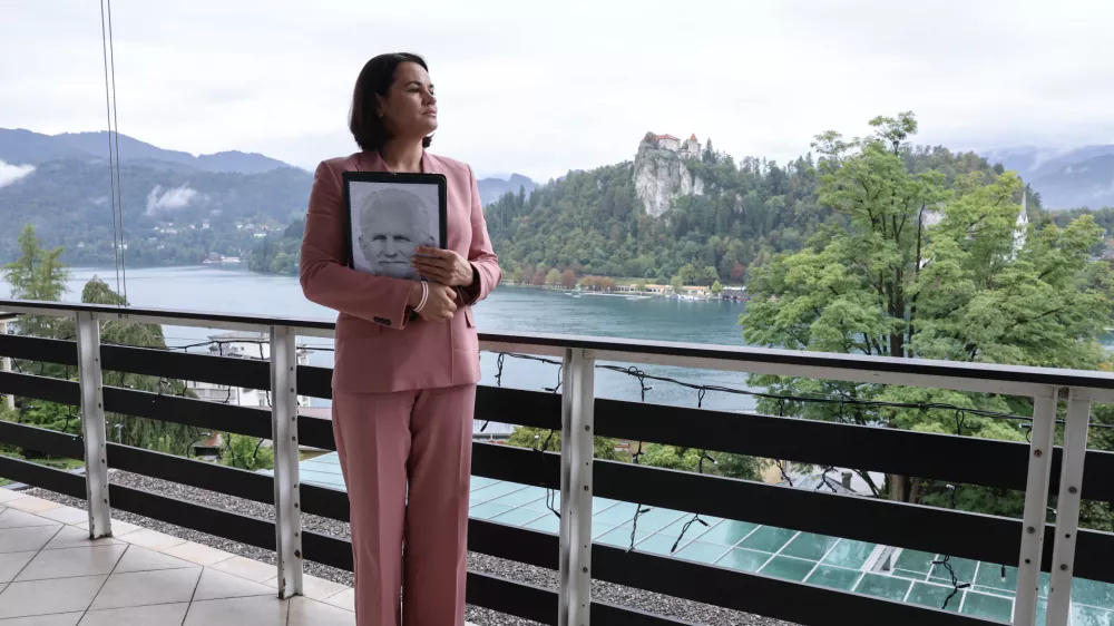 - 01.09.2025 - Svetlana Tihanovska, vodja beloruske opozicije//FOTO: Jaka GasarOPOMBA: ZA OBJEKTIV - INTERVJU / Foto: Jaka Gasar