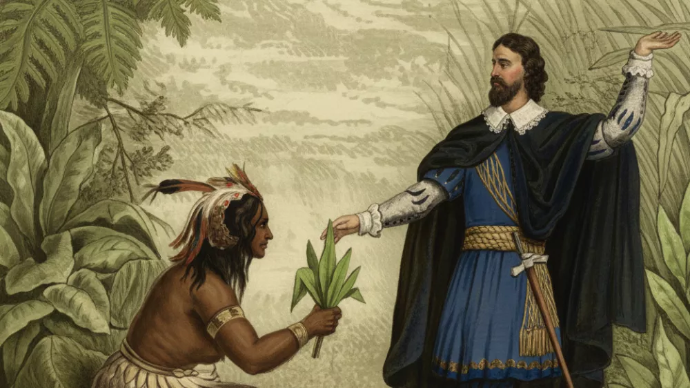 Rodrigo de Jerez / Foto: Wikipedia/izboljšano Z Gemini Ai