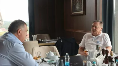 Milorad Dodik Zoran Janković srečanje