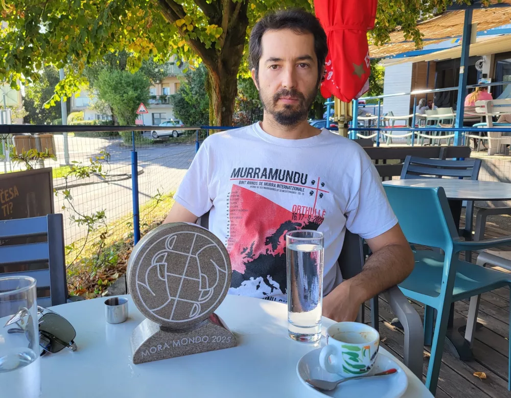 mora mundo svetovno prvenstvo pregara 2025Paulo Stepančič, organizator / Foto: Katja Gleščič 