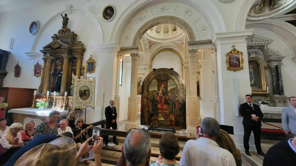 Vittore Carpaccio v Piranu. Foto: Katja Gleščič