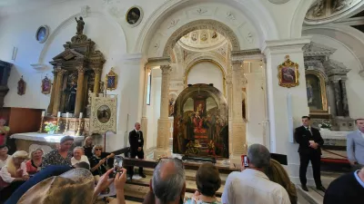 Vittore Carpaccio v Piranu. Foto: Katja Gleščič