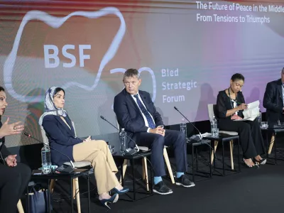 - 02.09.2025 - Philippe Lazzarini, Strateški forum Bled//FOTO: Jaka Gasar