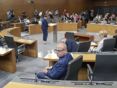 Jožef Horvat, vodja poslanske skupine NSi- 25.05.2022 – izredna seja DZ, na kateri bodo glasovali o kandidatu za mandatarja, dr. Robertu Golobu in razrezu delovnih teles DZ /FOTO: Jaka Gasar