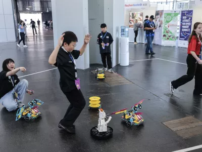 Ljubljana gosti prvo odprto prvenstvo v robotiki