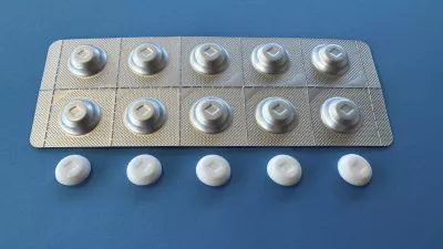 This photo provided by Catalent shows Catalent's MindMed's formulation of LSD. (Catalent via AP)