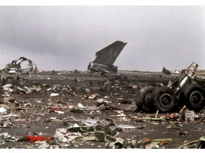 To je vse, kar je ostalo od letal. / Foto: Profimedia