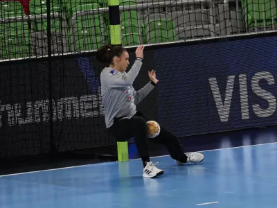 - Maja Vojnović- 23.09.2023 &ndash; rokomet - Krim Mercator: Ferencvaros, liga prvakinj, 3. krog: skupina B //FOTO: Bojan Velikonja