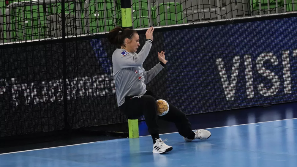 - Maja Vojnović- 23.09.2023 – rokomet - Krim Mercator: Ferencvaros, liga prvakinj, 3. krog: skupina B //FOTO: Bojan Velikonja