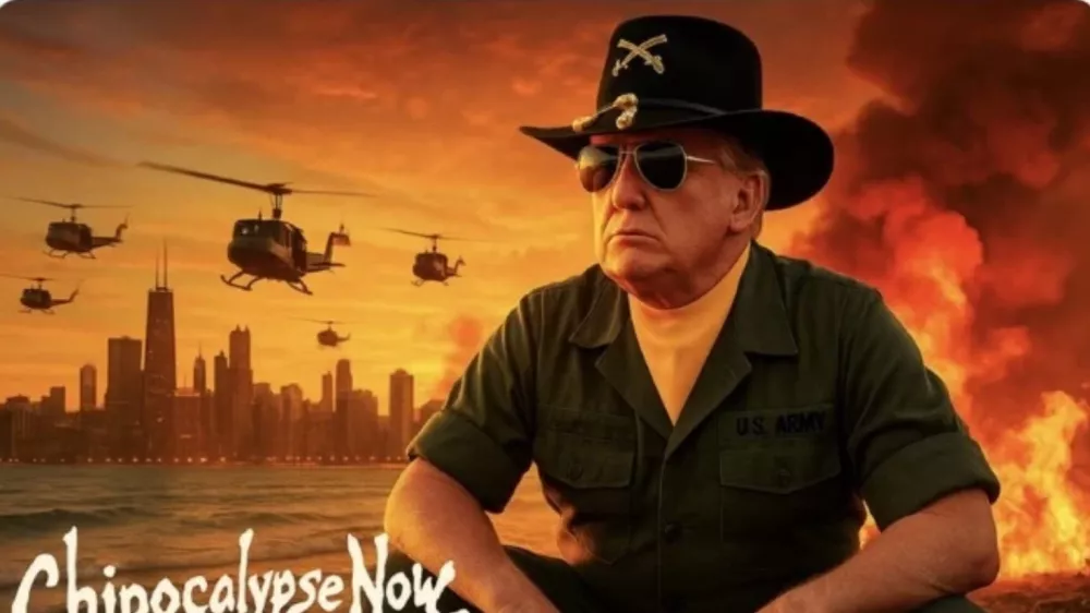 Pretresljiva slika, ustvarjena s pomočjo umetne inteligence. 