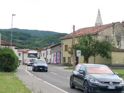 Rebernice, Podnanos, Razdrto, hitra cesta, Lozice, Podraga, kolone, promet