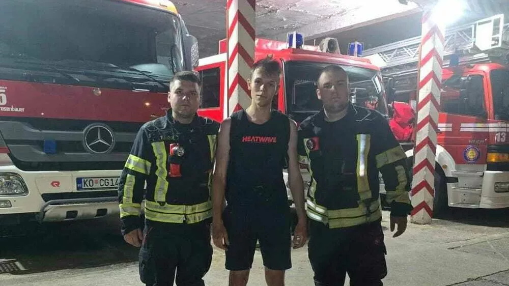 Poljak, nesreča, Kotor. Foto: Gasilsko društvo Kotor