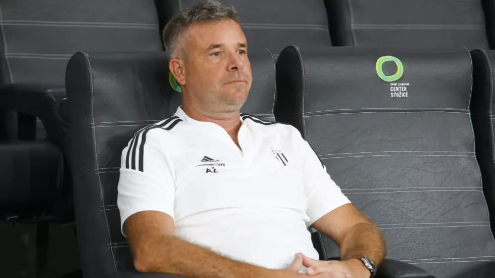 Trener: Anton Žlogar1.9.2024 - nogomet Olimpija: MuraFoto: Luka Cjuha