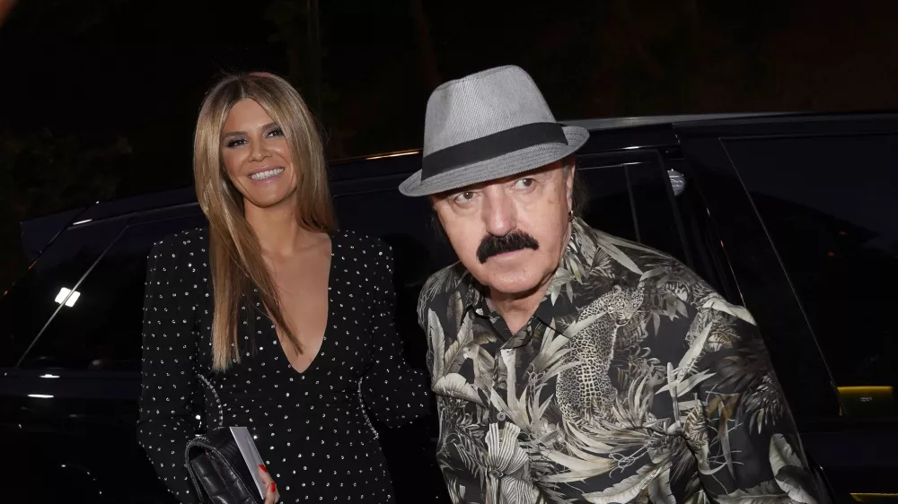 Haris Džinović in 30 let mlajša Melina sta se lani ločila po 12 letih zakona. F Pixsell