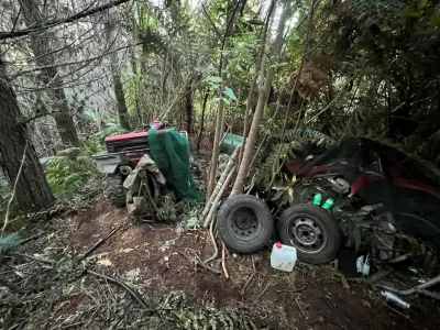 A makeshift campsite where New Zealand father Tom Phillips, who had been on the run with his three children since late 2021, was hiding with them prior to his fatal shooting on Monday, in a location given as Te Anga Road, Waitomo, New Zealand in this handout image released on September 9, 2025. New Zealand Police/Handout via REUTERS  THIS IMAGE HAS BEEN SUPPLIED BY A THIRD PARTY NO RESALES. NO ARCHIVES MANDATORY CREDIT