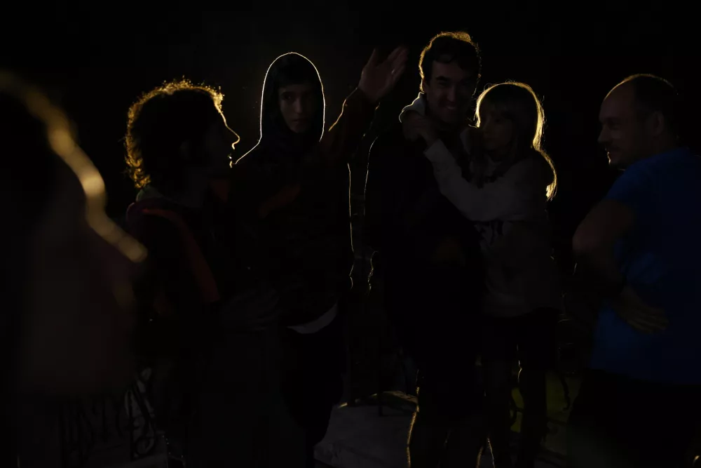 - 07.09.2025 - Krvava luna - ljudje, čakanje, opazovanje, gledanje//FOTO: Jaka Gasar / Foto: Jaka Gasar