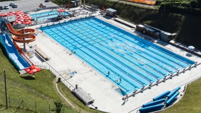 Občini opozorilo zaradi prenove bazena