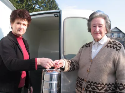 Zavod Jutro; Vida Erjavec in Kristina Novak Foto: Milan Glavonjić 