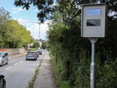 - 22.08.2025 - radar na cesti v Mestni log //FOTO: Jaka Gasar