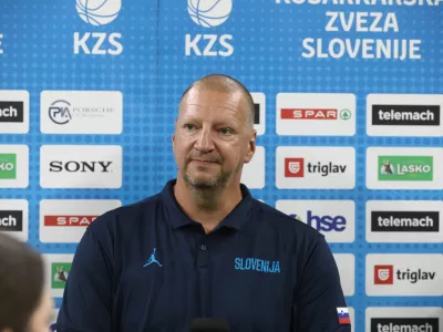 Matej Erjavec28.07.2025 - košarkarska reprezentanca Slovenije - priprave na Evropsko prvenstvoFoto: Luka Cjuha