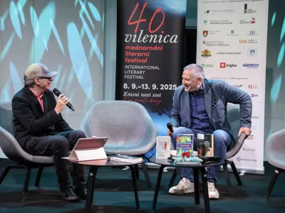 Georgi Gospodinov- 10.09.2025 - 40. Vilenica//FOTO: Jaka Gasar