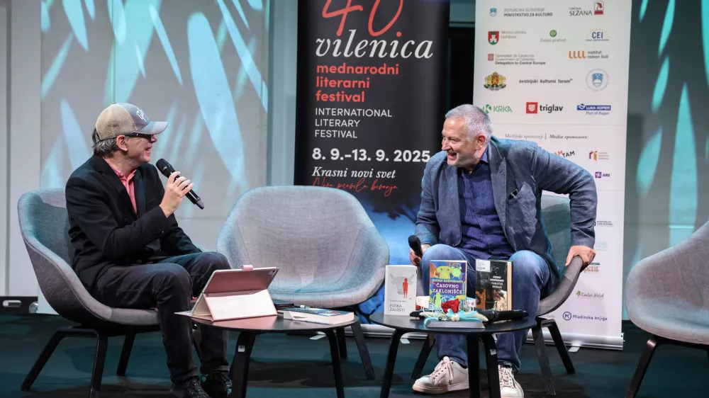 Georgi Gospodinov- 10.09.2025 - 40. Vilenica//FOTO: Jaka Gasar