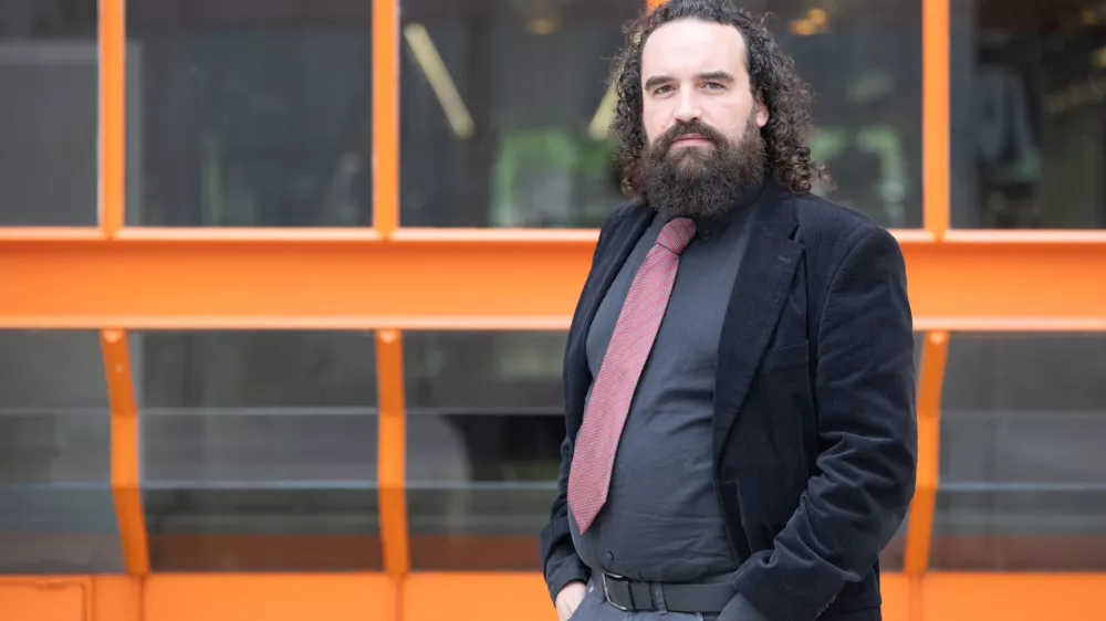 Jure Novak, generalni direktor Cankarjevega doma F Darja Štravs Tisu