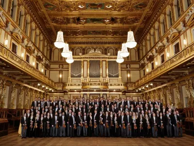 Dunajski filharmoniki so v petek zaključili 73. Ljubljana Festival. F arhiv festivala