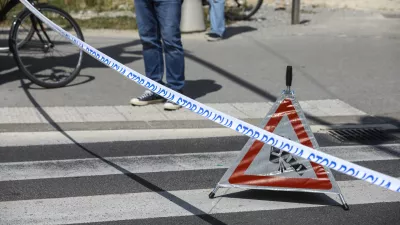 05.06.2025 - Simbolična fotografija Policija - prometna nesteča - policijski trakFoto: Luka Cjuha