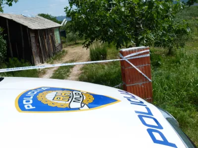 Rogotin, Ploče, Neretva, Hrvaška, policija.Foto: Pixsell