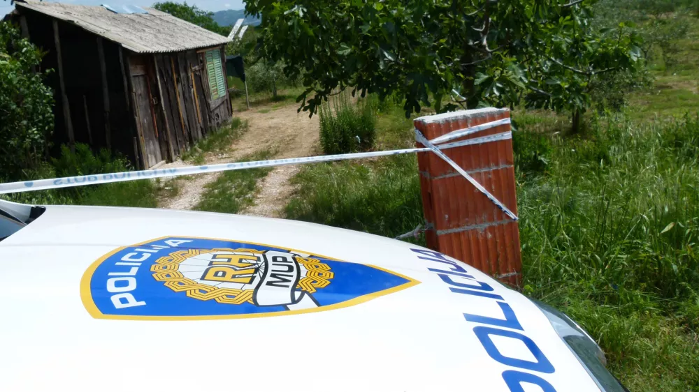 Rogotin, Ploče, Neretva, Hrvaška, policija.Foto: Pixsell