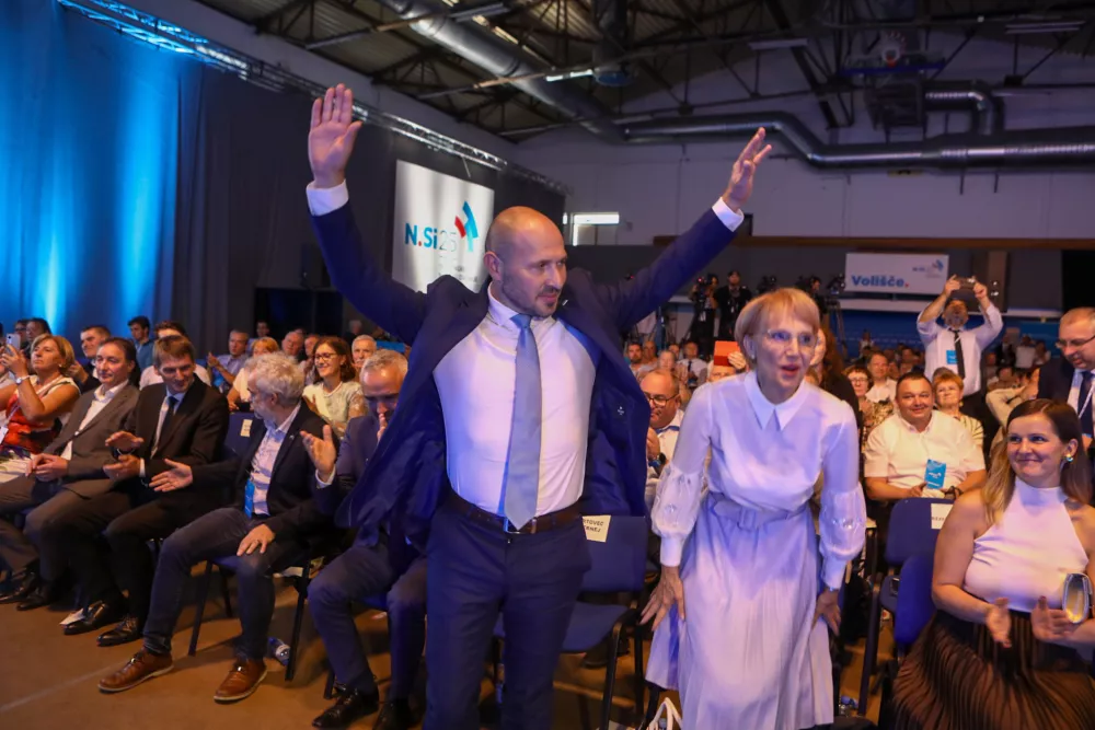13.09.2025 - Volilni kongres stranke NSI - Nova Slovenija - PolzelaFoto: Luka Cjuha