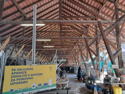 Zbirni center Povšetova, Voka - SnagaFoto: Miha K. Turk 